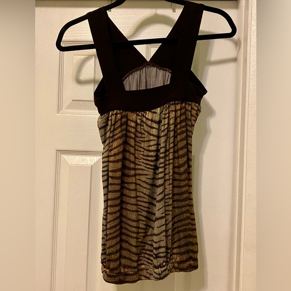Animal print sleeveless loose top size S - Picture 3 of 3